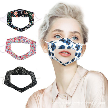 2021 New Design Manufacturers Supply Deaf Maskss PVC Transparent Adjustable Civil Lip Language Masks